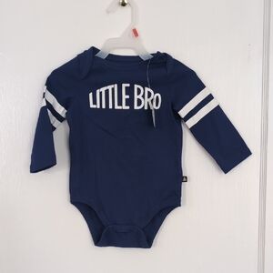 Little Bro Navy Blue Kids One Piece